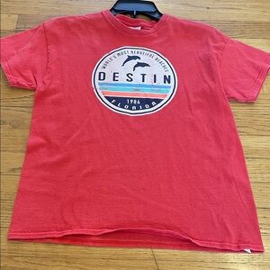 Group of 9 Graphic Crewneck T-Shirts